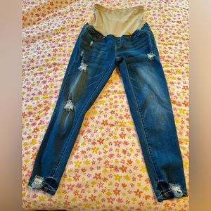 Blue Savvy size M maternity Jeans